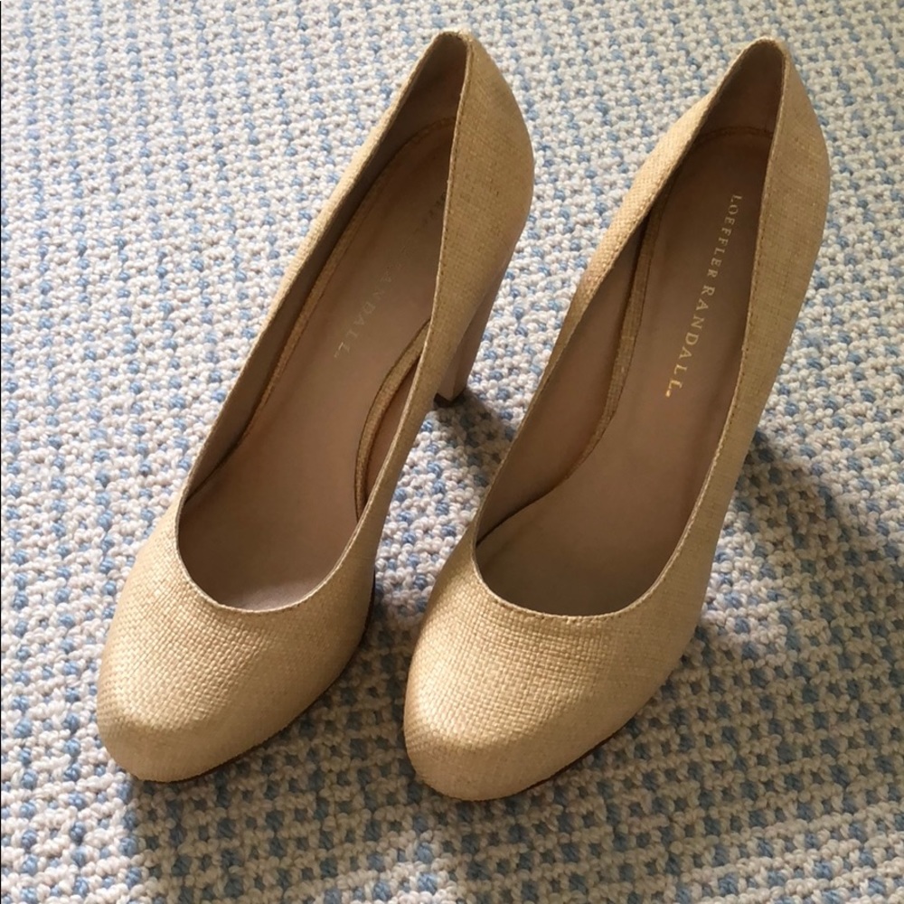 Loeffler Randall Raffia Heels